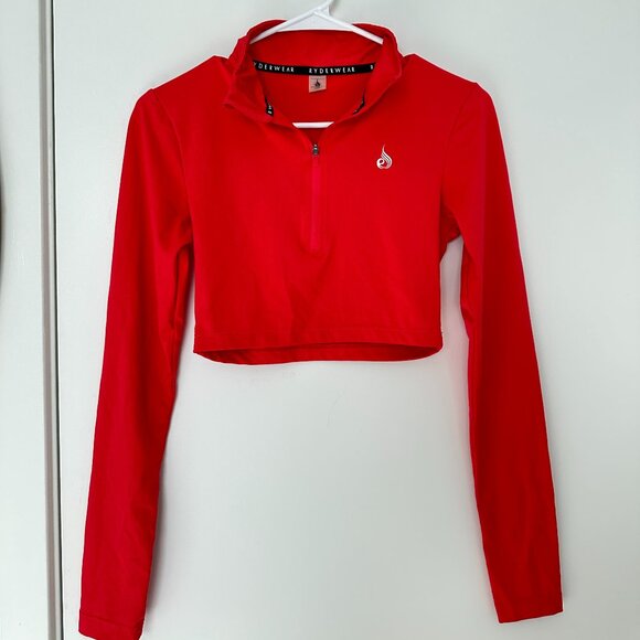 Ryderwear Cropped Half Zip, XS - Picture 1 of 5